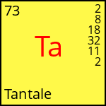 atome Tantale